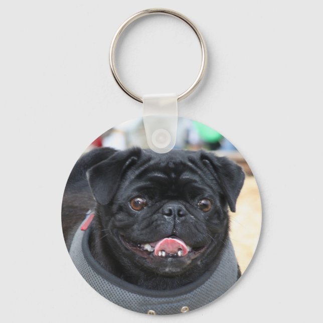Chaveiro Cachorro Negro (Frente)