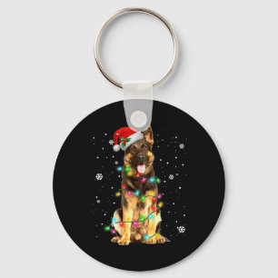 Chaveiro Cachorro Pastor Alemão Árvore Natal Dogs Presentes