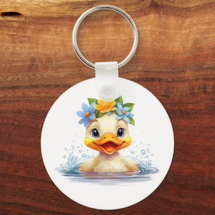 Chaveiro Cachorro Pato Cachorro Patos Brincadeiras flores