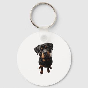 Chaveiro cachorro rottweiler