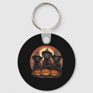 Chaveiro Cachorros Labrador Retriever Pretos de Halloween F