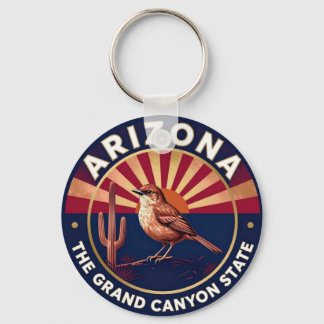 Chaveiro 🌵 Cacto-Arizona Heritage do Cactus Wren
