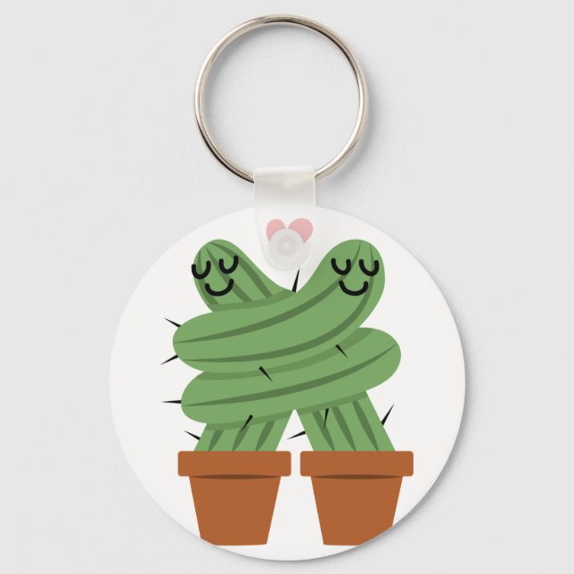 Chaveiro Cactus Love (Frente)