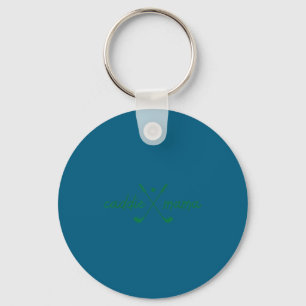 Chaveiro Caddie mamãe fofa golfe golfista mãe golfe 1º