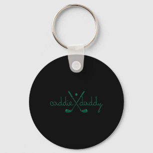 Chaveiro Caddie Pai Cute Golfing Funny 1rua Birthda