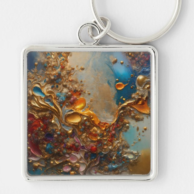 Chaveiro cadeia chave (Frente)