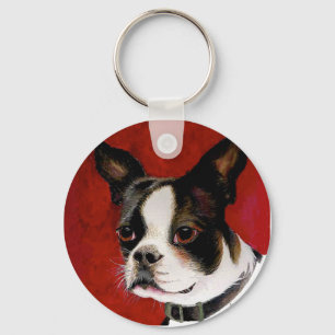 Chaveiro Cadeia-chave Boston Terrier