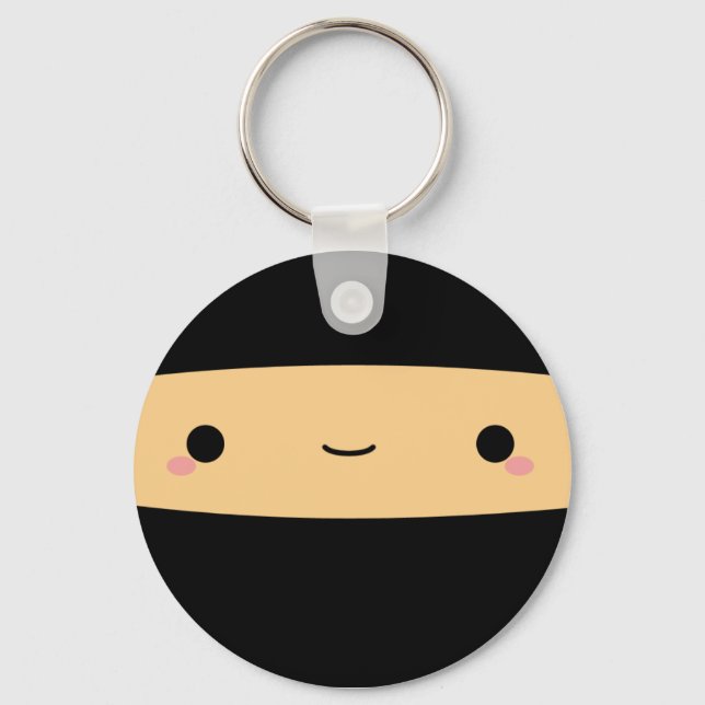 Chaveiro Cadeia-chave Chibi Ninja de 1/4" (Frente)