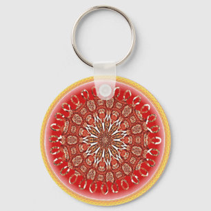 Chaveiro Cadeia-chave Fire Mandala