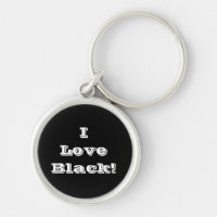 Cadeia-chave I Love Black