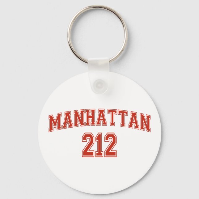 Chaveiro Cadeia-chave Manhattan 212 (Frente)