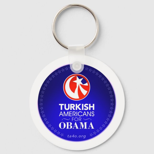 Chaveiro cadeia chave obama (Frente)