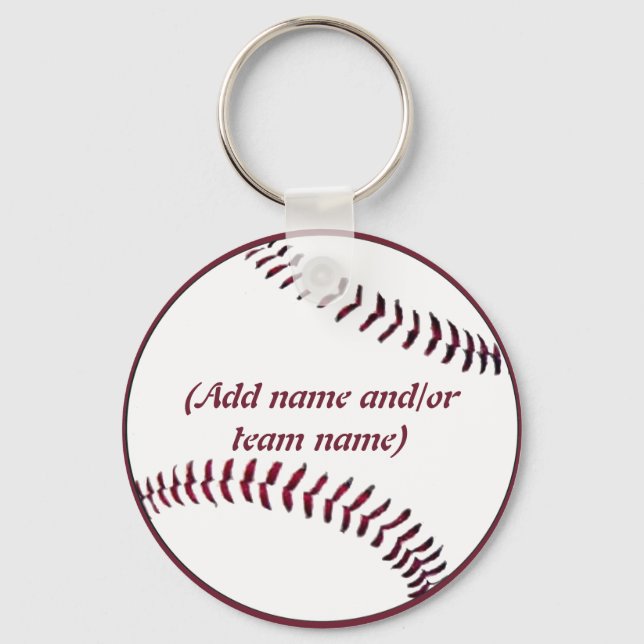 Chaveiro Cadeia-chave personalizada de baseball (Frente)