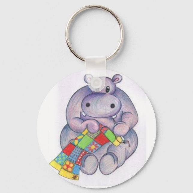 Chaveiro Cadeia-chave Quiltalotamus (Frente)