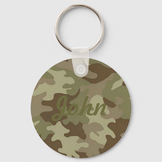 Chaveiro Cadeia de Chave de Camuflagem Personalizada (Frente)