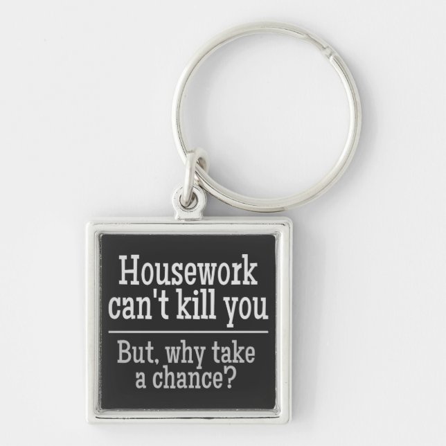 Chaveiro cadeia de chave de cor personalizada HOUSEWORK (Frente)
