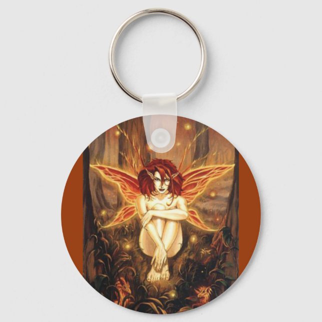 CHAVEIRO CADEIA DE CHAVE DE FAIRY (Frente)