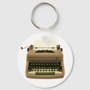 Chaveiro Cadeia de Chave de Máquina de Digitalização Vintag