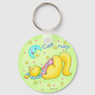 Chaveiro Cadeia de Chave do Cat Nap