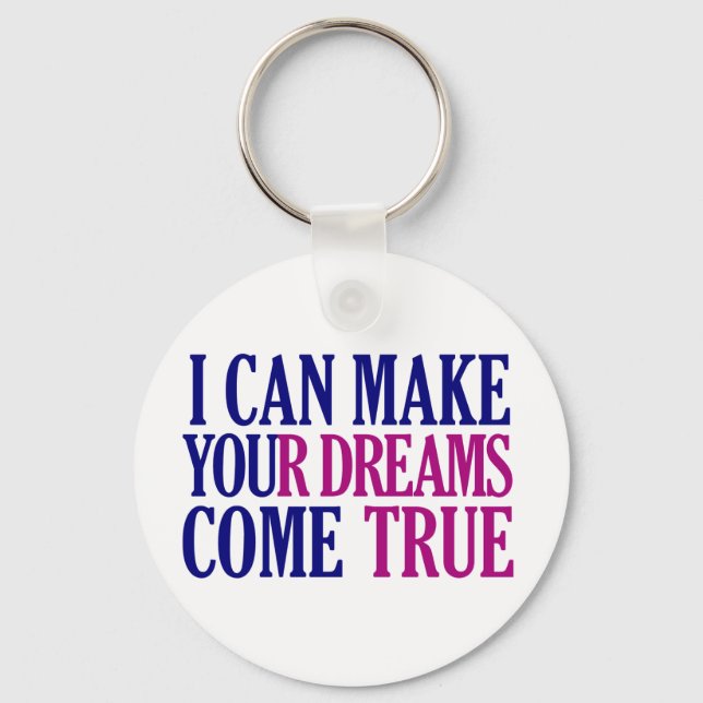 Chaveiro Cadeia de chave do Dream Maker (Frente)