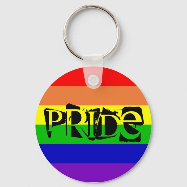 Chaveiro Cadeia de Chave do Orgulho LGBT (Frente)