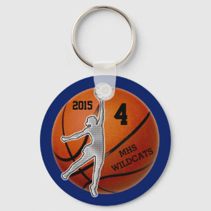 Chaveiro Cadeia de Chave Personalizada de Basquete para a E