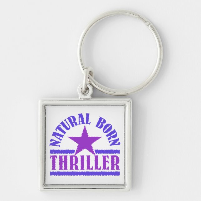 Chaveiro Cadeia de chave personalizada Thriller do Nascer N (Frente)
