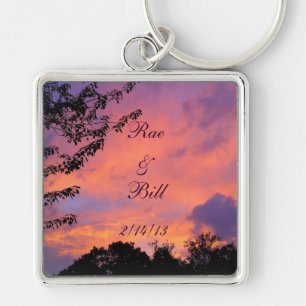 Chaveiro Cadeia de Chave Romântica de Verão * personalize