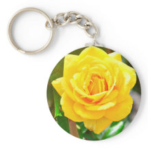 Cadeia de Chave Rosa Amarelo