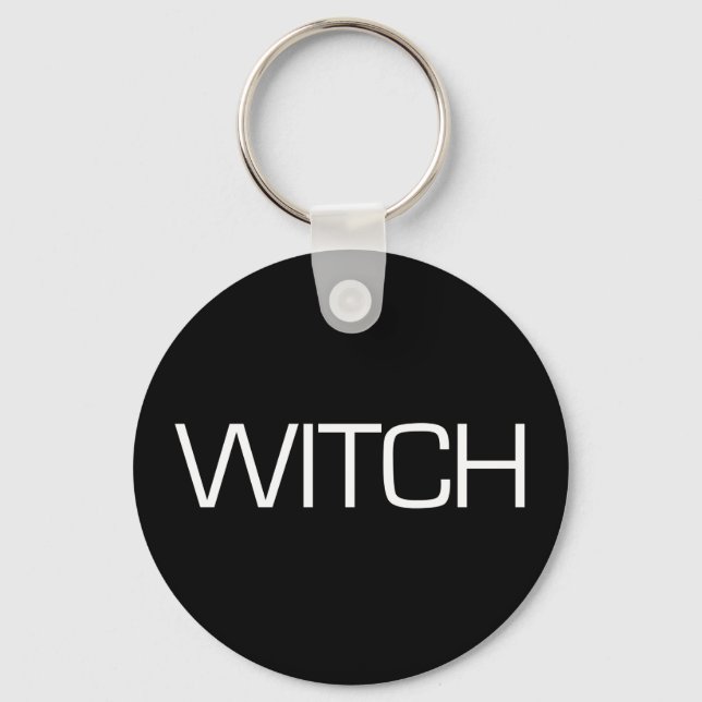 Chaveiro Cadeia de Chave WITCH (Frente)