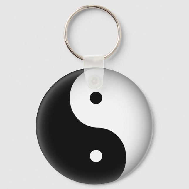 Chaveiro Cadeia de chave Yin Yang espiritual (Frente)
