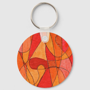 Chaveiro Cadeia de Chaves de Abstrato Art
