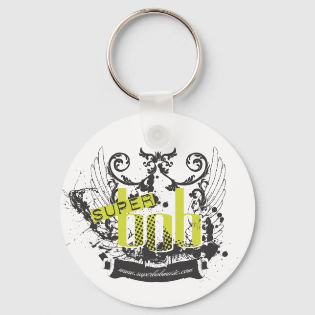 Chaveiro Cadeia de Chaves de Crest Super bob (Frente)