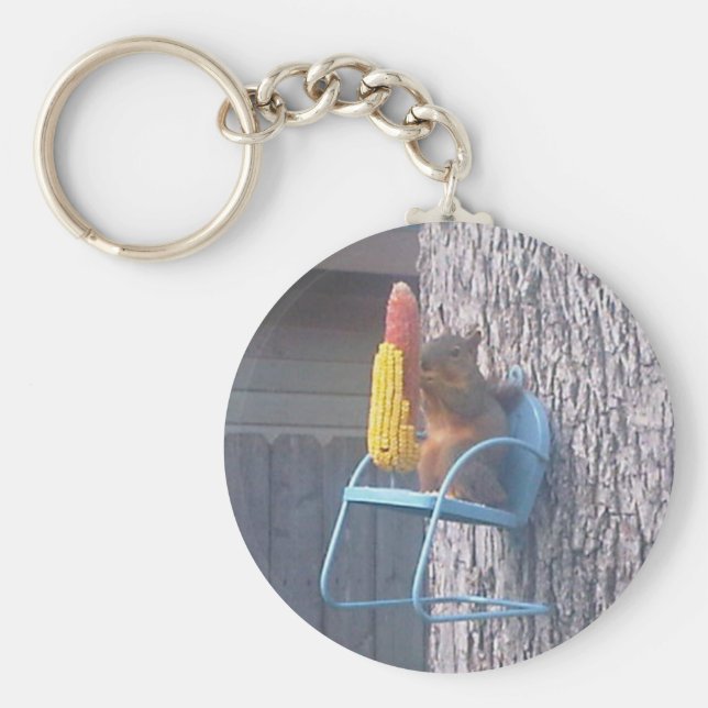 Chaveiro Cadeia de Chaves de Esquilo (Frente)