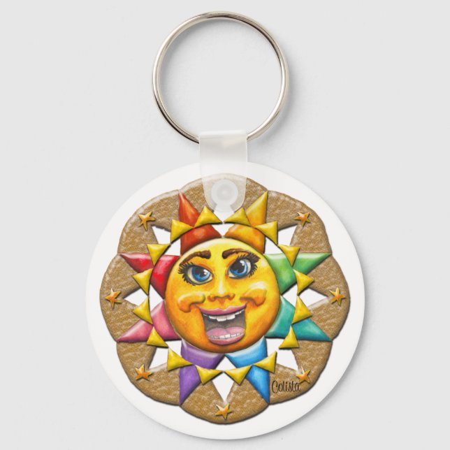 Chaveiro Cadeia de Chaves Extática Sun Nelada (Frente)