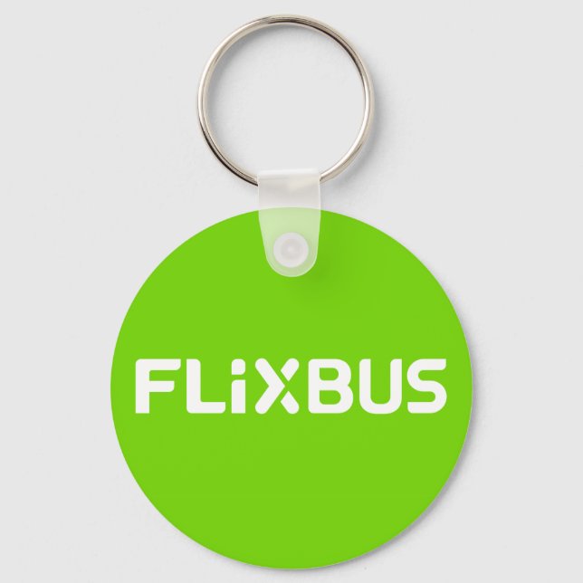 Chaveiro Cadeia de Chaves Flixbus (Frente)
