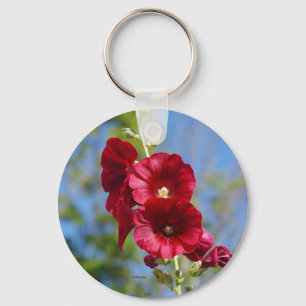 Chaveiro Cadeia de chaves Hollyhocks