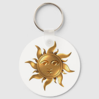 Chaveiro Cadeia de Chaves Metal-Aztec-Sun