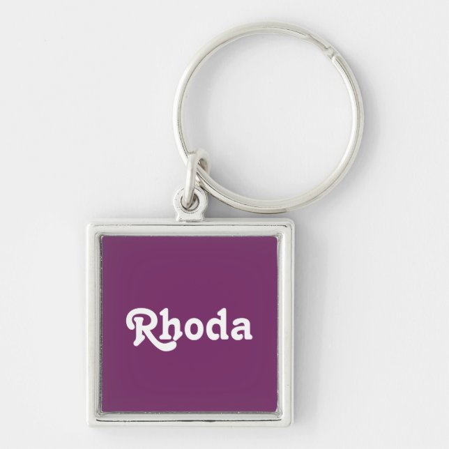 Chaveiro Cadeia de Chaves Rhoda (Frente)