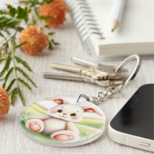 cadeia de teclas acrílicas