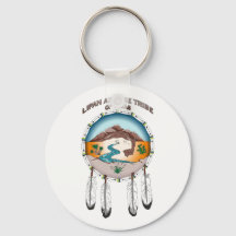 Cadeia de teclas de blindagem tribal redonda básic