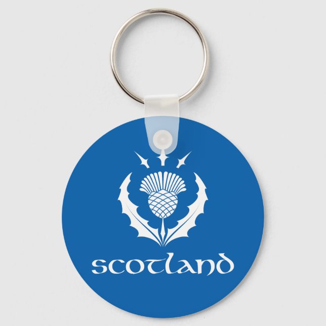 Chaveiro Cadeia de teclas de listagem escocesa (Frente)