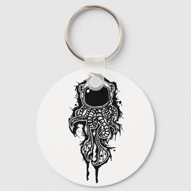 Chaveiro cadeia de teclas de lula espacial (Frente)