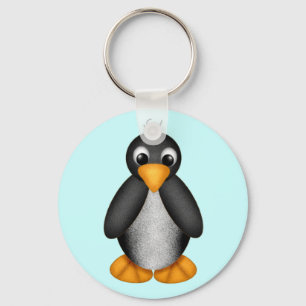 Chaveiro Cadeia de teclas de pinguim cúmulo - Personalizada