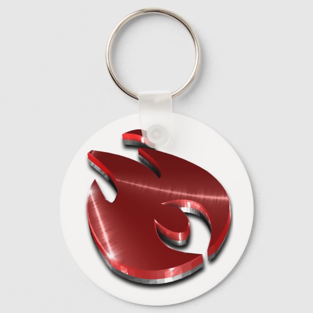 Chaveiro Cadeia de teclas do FUF (Frente)