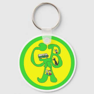 Chaveiro Cadeia de teclas do logotipo GBA
