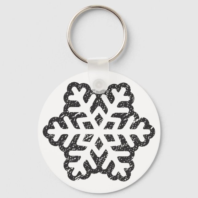 Chaveiro Cadeia de teclas Flakey (Frente)