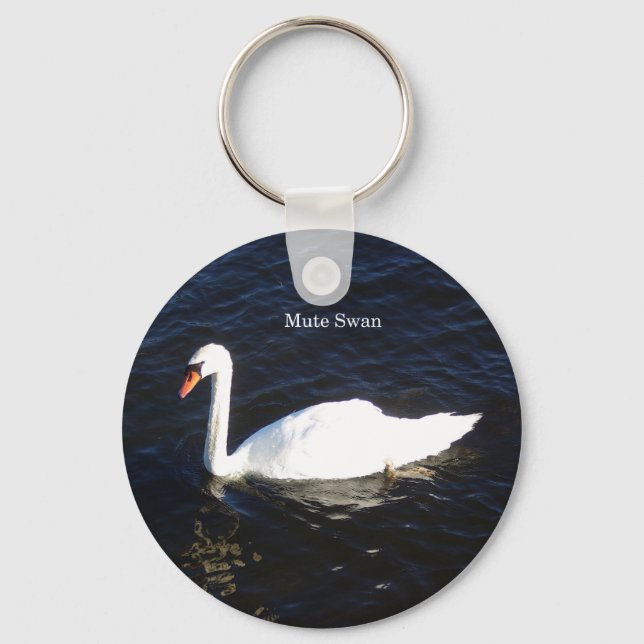 Chaveiro Cadeia de teclas Mute Swan (Frente)