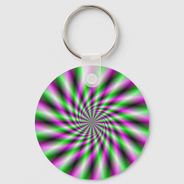 Chaveiro Cadeia de teclas neon spinning Wheel (Frente)