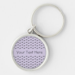 Chaveiro Cadeia de teclas personalizada de Corações Pequeno